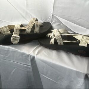 Chaco Women's Sandals - Cream and Black